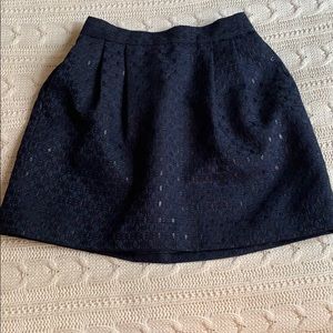 Navy brocade Skirt BP Nordstrom